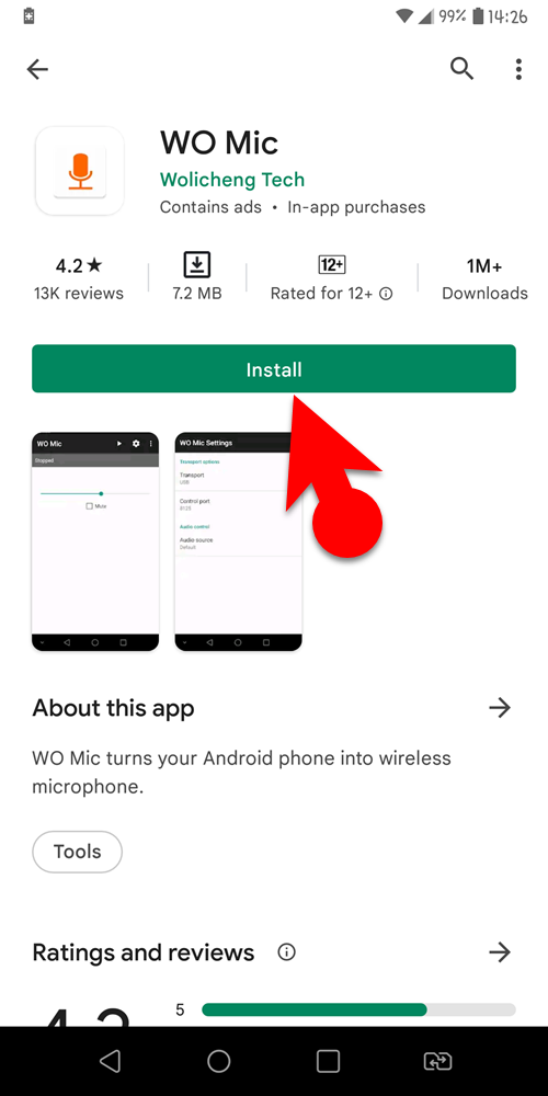 11 Install Wo Mic On Android