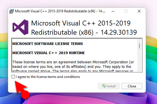 8 Install Microsoft Visual C
