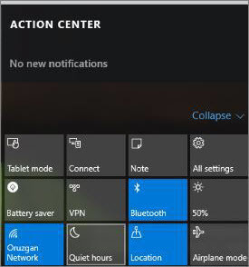 How to Customize Notifications & actions in Windows 10?