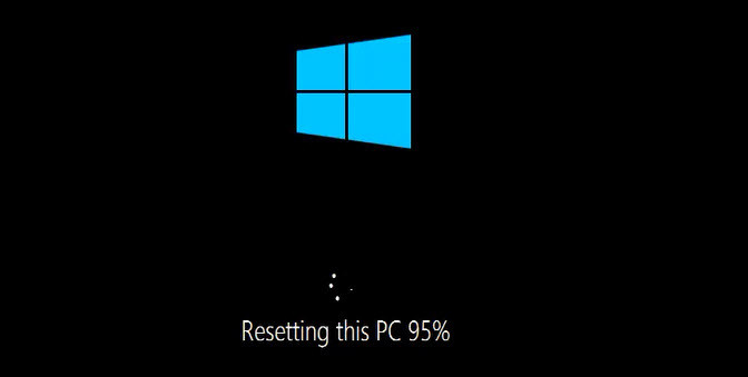 cursor disappears when resetting windows 10 pc