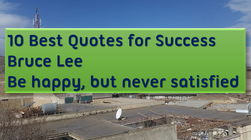 10 Best Quotes for Success