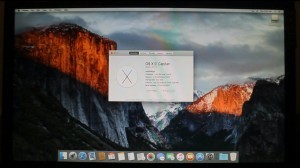 to install os x el capitan click continue