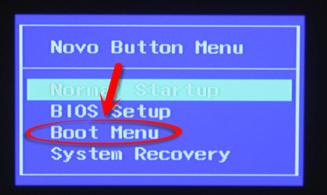 Не запускается boot menu windows 10