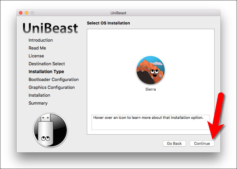 How to create bootable USB installer for macOS Sierra Using UniBeast