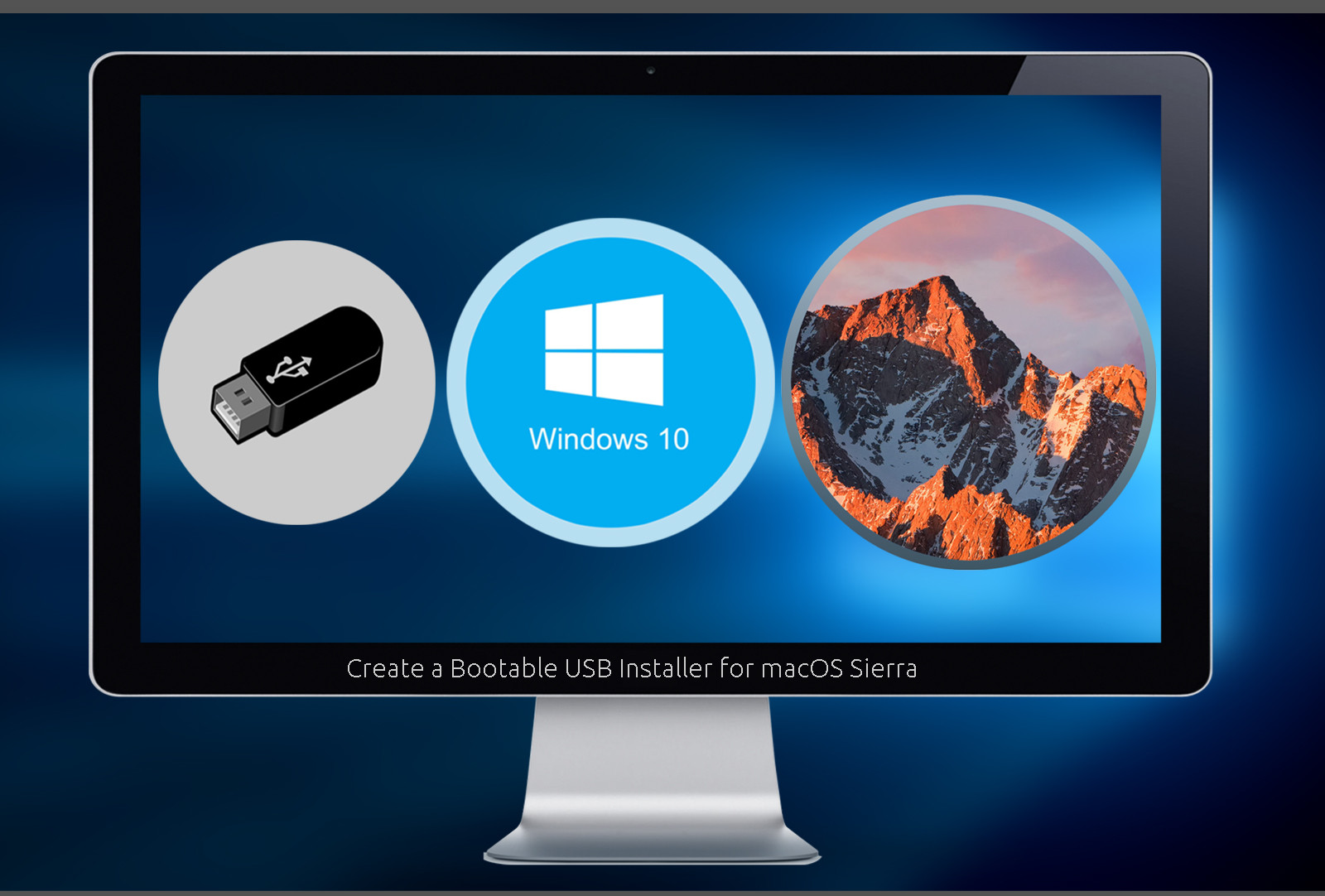 How to Sierra Bootable USB Installer on Windows 10?