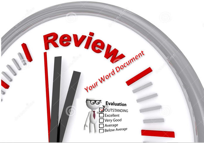 Review Your Document in Microsoft Office Word 2016