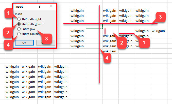 how-to-insert-delete-format-cells-in-microsoft-excel-2016-wikigain