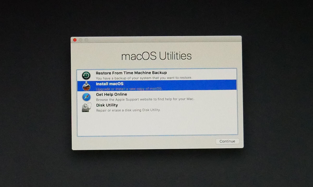 macos high sierra cannot be installed on macintosh hd