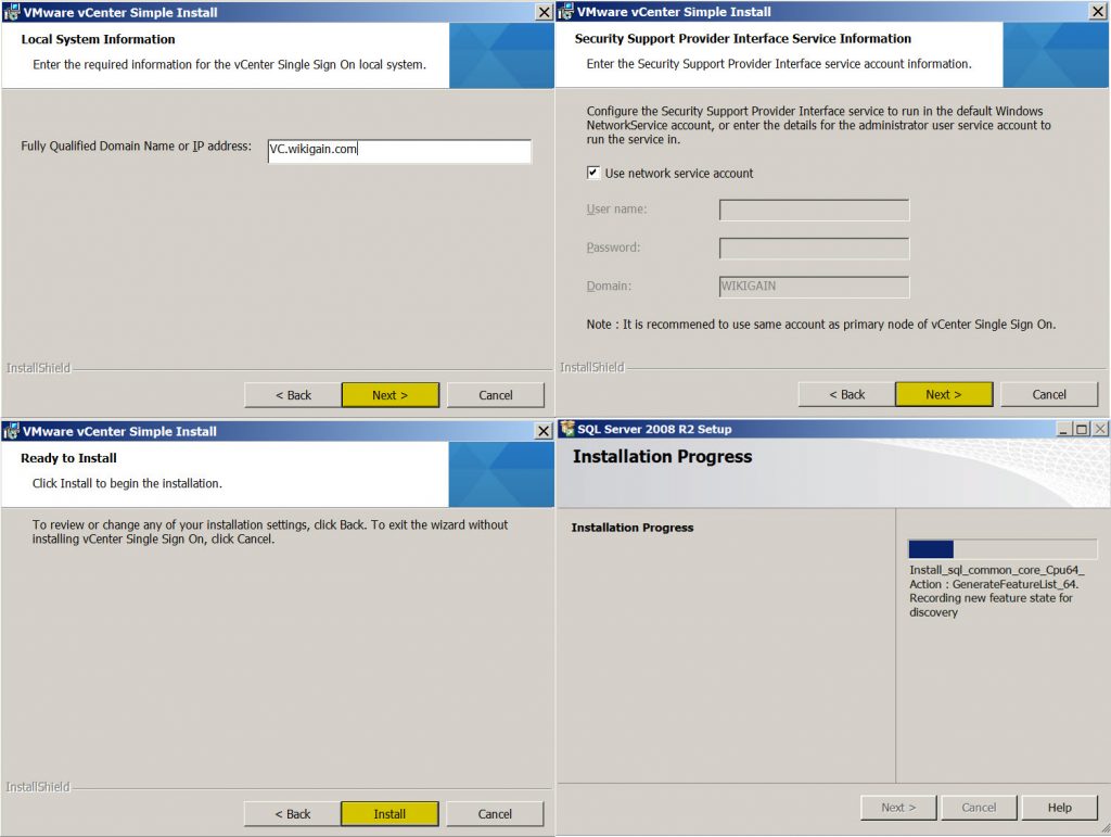 How to Build vSphere Infrastructure on Windows Server 2008 R2 vCenter Server