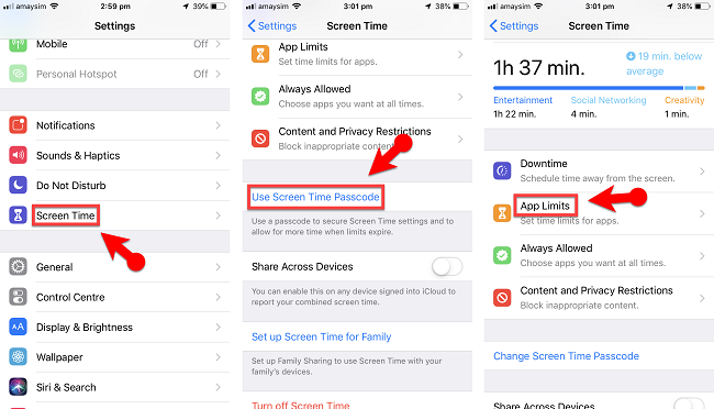 How to Passcode Lock Apps on iPhone (iOS 12) Screen Time