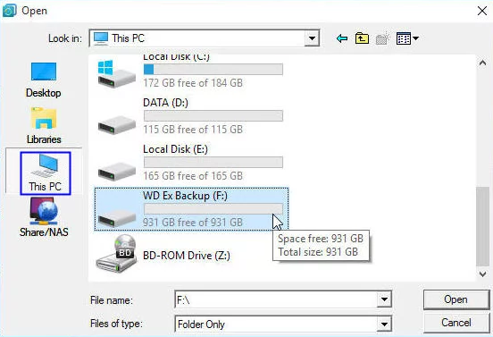 How to Backup Windows 10 to External Disk via AOMEI Backupper