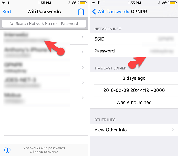 How to Find Wifi Password on iPhone With Jailbreak