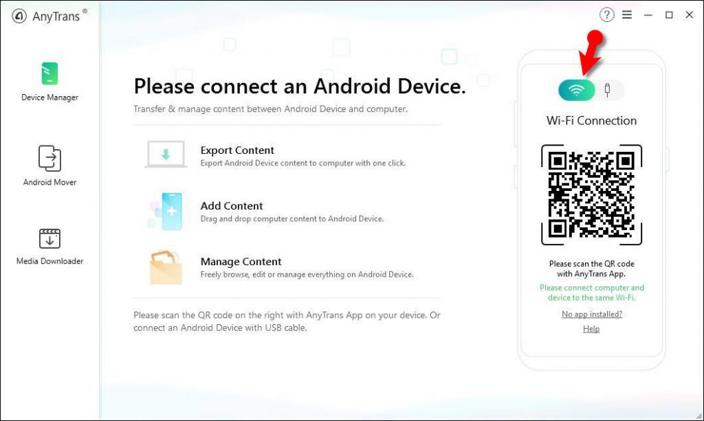 Wirelessly Manage Android Content Across Desktop, Web, and App