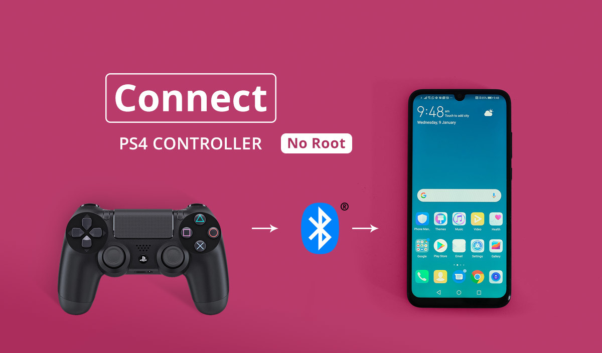 how to connect a new ps4 controller to a ps4