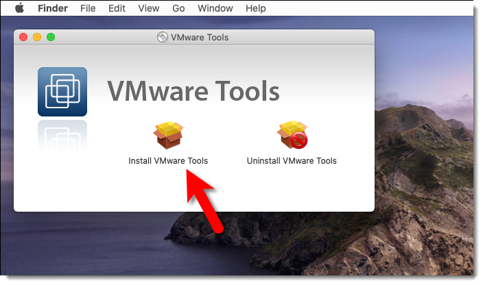 Reinstall VMware Tool if required