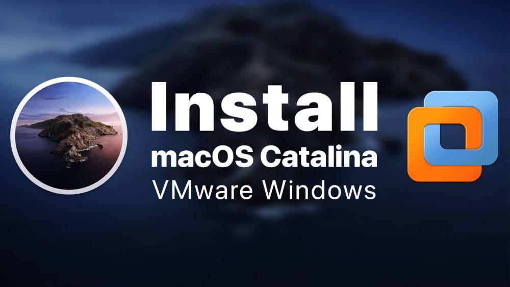 install mac os on windows 10 vmware