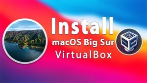 mac big sur virtualbox