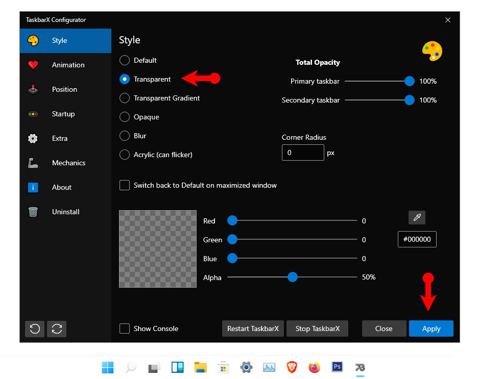 How To Edit Windows 11 Taskbar Using The Registry Taskbarx And Windows 