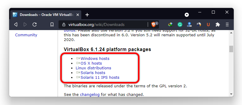 virtualbox windows 11 download