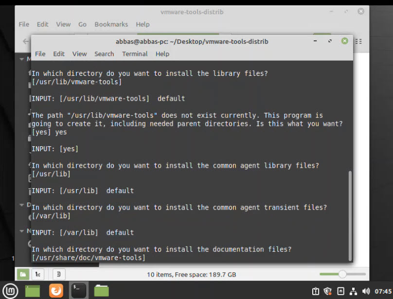 linux-vmware-tools-linux