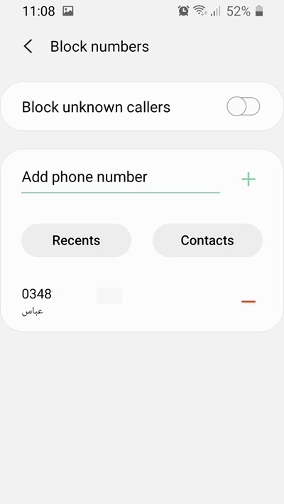 Block a Phone Number on Samsung