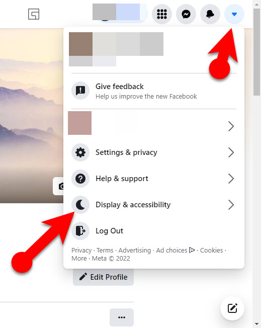 Enable Dark Mode on Facebook