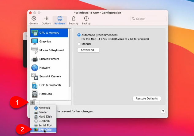 installing windows on mac m1