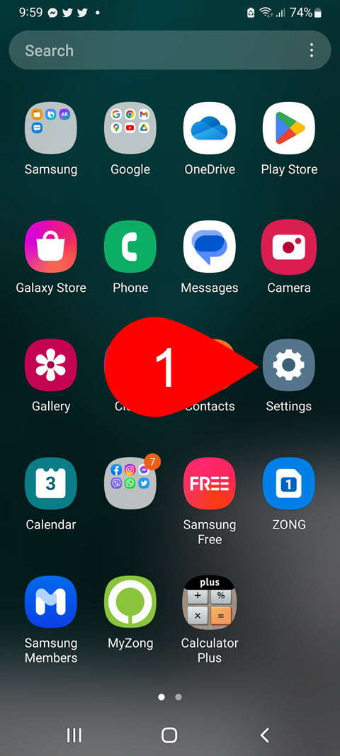 Turn on or Off screen of Samsung Galaxy Phone by Double tap